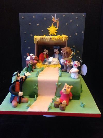 The Disney nativity for bake a Christmas wish  - Cake by sliceofheaven