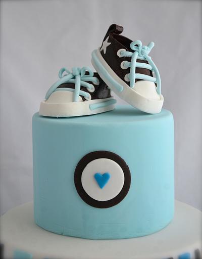 Converse Gym Boot Cake - Cake by Bite Me Cakes Yeppoon