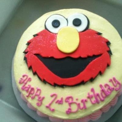 Elmo - Cake by melgentry