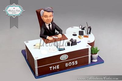 The Boss Birthday Cake - Cake by MLADMAN