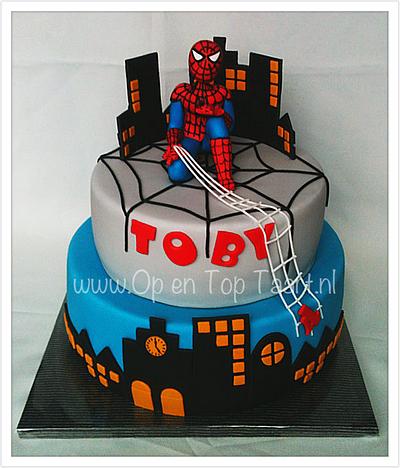 Spiderman Cake - Cake by Op en Top Taart