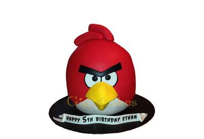 Angry Bird - Cake by Gigi Cakes - Dream, Design, Bake