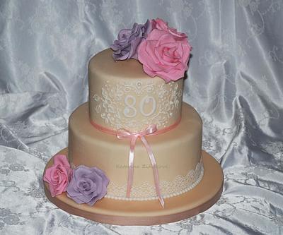 elegant cake - Cake by katarina139