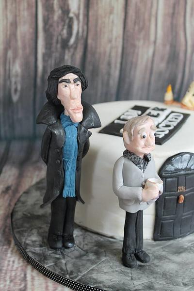 Sherlock Meets Beauty & The Beast - Cake by cakesofdesire