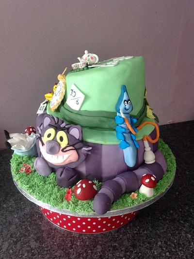 Alice in wonderland cake - Cake by Cupcakestar