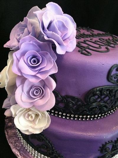 Passionately Purple - Cake by Kristen