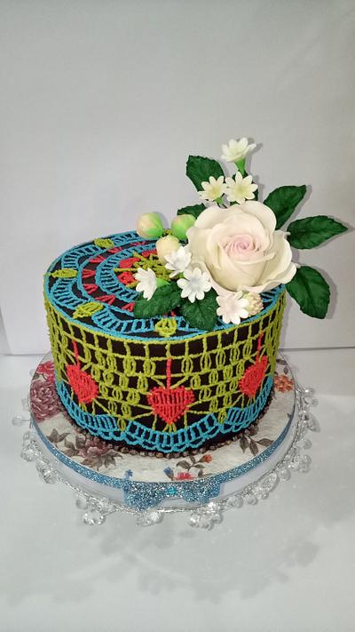 Colorful Crochet - Cake by Mel Sibuyo Durant 