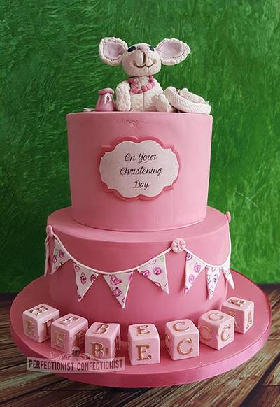 Rebecca - Christening Cake - Cake by Niamh Geraghty, Perfectionist Confectionist