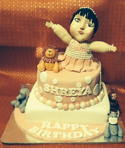 Little Shreya - Cake by Ancy