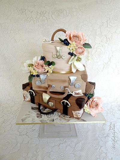 Floral Travels  - Cake by Firefly India by Pavani Kaur