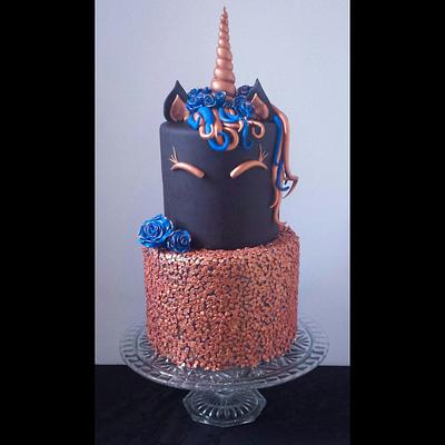 Unicorn Cake  - Cake by Jenn Szebeledy  ( Cakeartbyjenn_ )