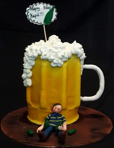 Beer mug cake - Cake by Aakanksha