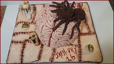 Brain Spider Cake - Cake by Tascha's Cakes