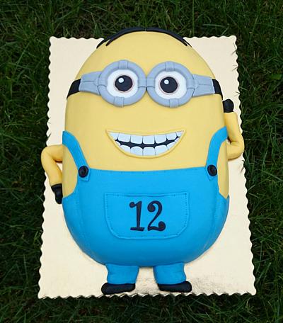 Minion cake - Cake by AndyCake