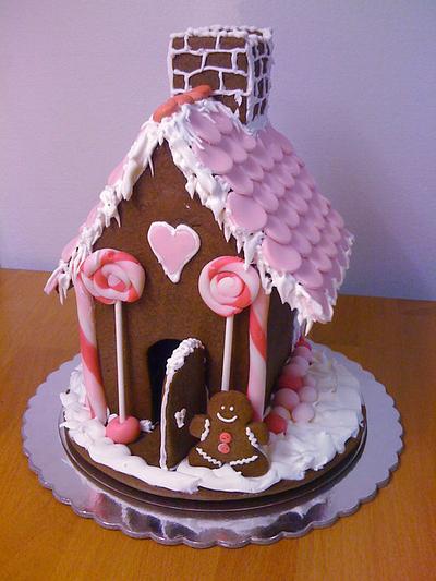Gingerbread House - Cake by Nadia Damigou