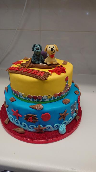 Doggie cake - Cake by Stertaarten (Star Cakes)