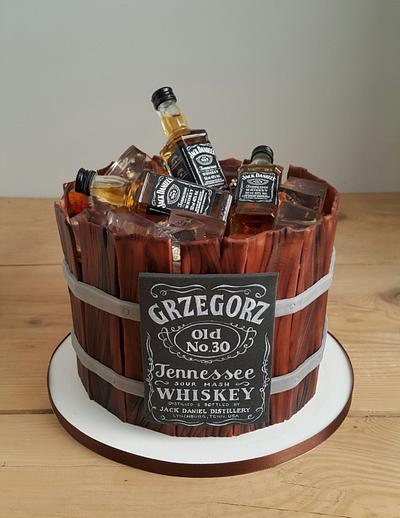 Jack Daniel's birthday cake - Cake by Agnieszka Czocher