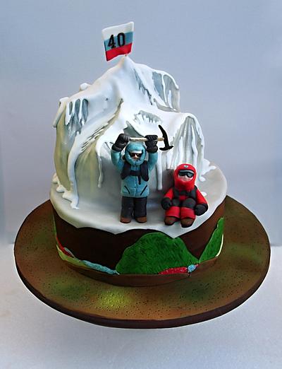 Mont Blanc  - Cake by Zuzana Bezakova