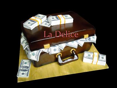 money bag - Cake by la delice 