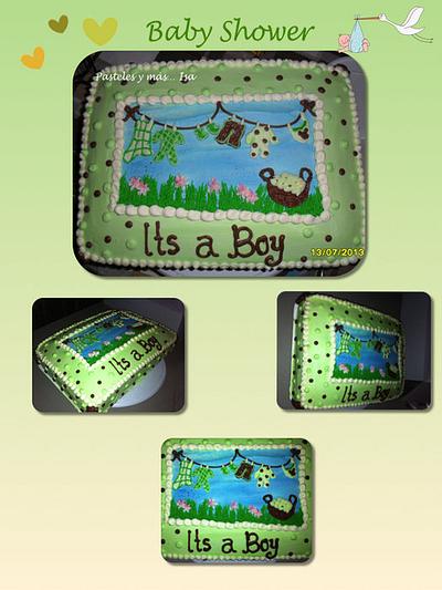 ITS A BOY - Cake by Pastelesymás Isa