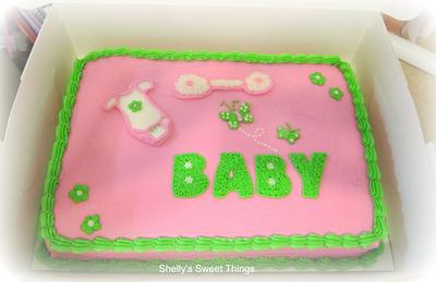 Baby onesie - Cake by Shelly's Sweet Things