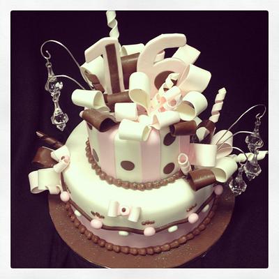 Sweet 16 cake - Cake by Guil