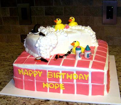 Duckies in a Tub - Cake by Bambi Pruch