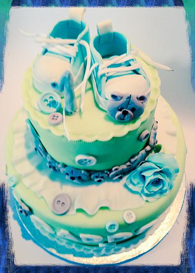 The first birthday - Cake by Tamara Pescarollo - Sugar HeArt