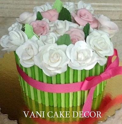 Bouquet of roses cake - Cake by Vani