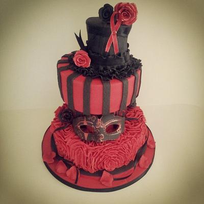 Gothic romance  - Cake by Time for Tiffin 