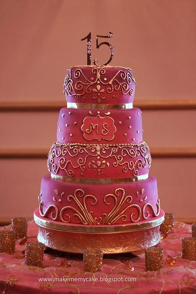 Arabian princess cake - Cake by Eva Salazar 
