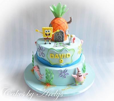 SpongebBob cake - Cake by Cakes by Arelys