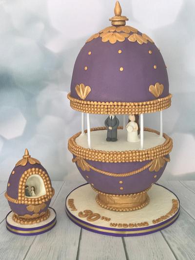 Faberge Egg - Cake by DeliciousCakeCompany