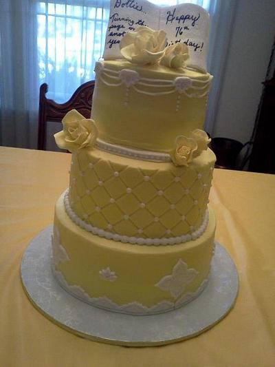Dotties b-day cake - Cake by Mareg