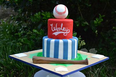 Baseball Cake - Cake by Susan