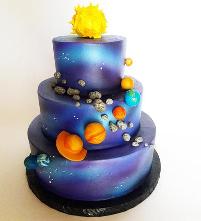 galaxy - Cake by breyanne