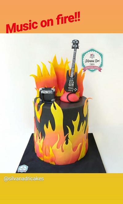Rock tour world - Cake by Silvana Dri Cakes
