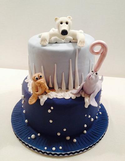 Little polar friends - Cake by GrammyCake