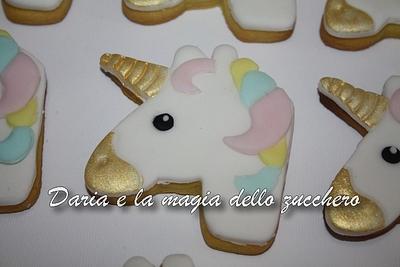 Unicorn cookie - Cake by Daria Albanese