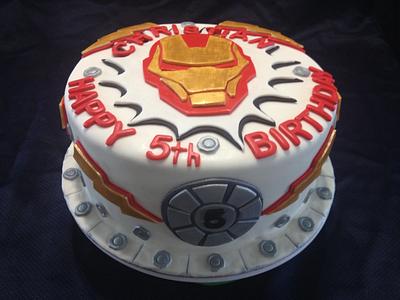 Ironman cake - Cake by Sweetdesignsbyflavia
