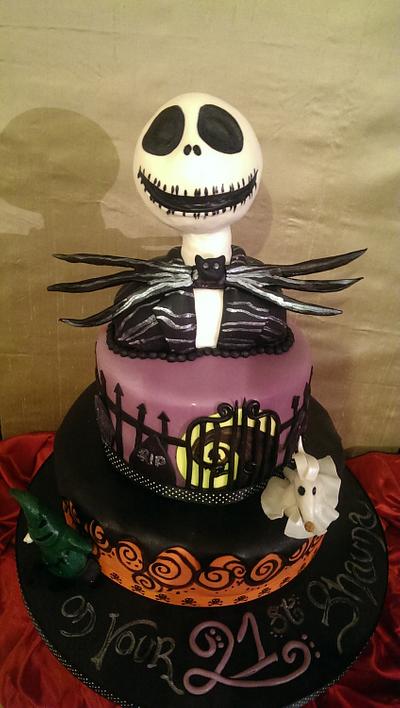 nightmare before christmas - Cake by Red Alley Cakes (Alison Rankin)