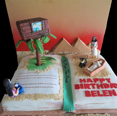 The Magic  Tree House: Mummies in the Morning - Cake by Maty Sweet's Designs