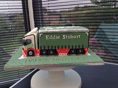 Eddie Stobart Truck - Cake by Sweet Lakes Cakes