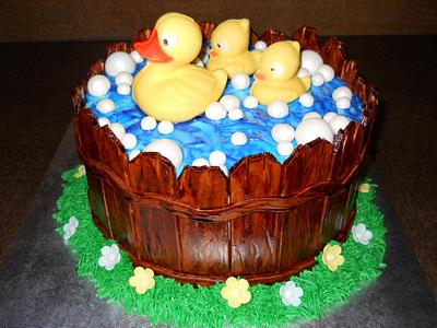 Ducks in a tub  - Cake by SweetBoutique