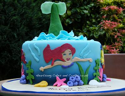 Under the Sea Mermaid Cake - Cake by heartsongcakes
