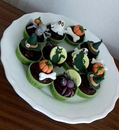 Halloween muffins - Cake by Ellyys