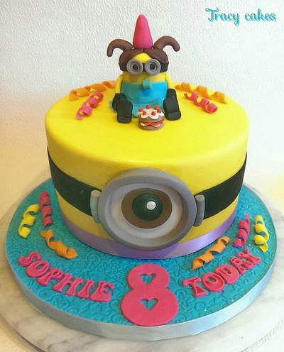 minion cake - Cake by Tracycakescreations
