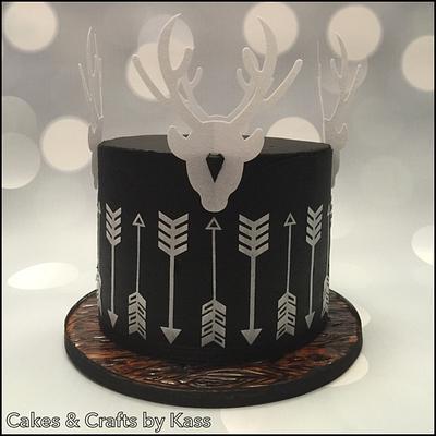 Modern Hunters Cake  - Cake by Cakes & Crafts by Kass 