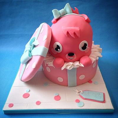 Surprise! It's a Moshi Monster - Cake by Caron Eveleigh
