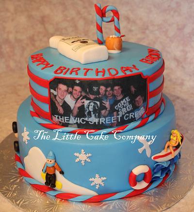 19th birthday cake - Cake by The Little Cake Company